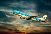 KLM PH-EXR KLM Cityhopper Embraer ERJ-175STD, KL2020