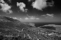 Land- und Seelandschaft auf Karpathos, Griechenland