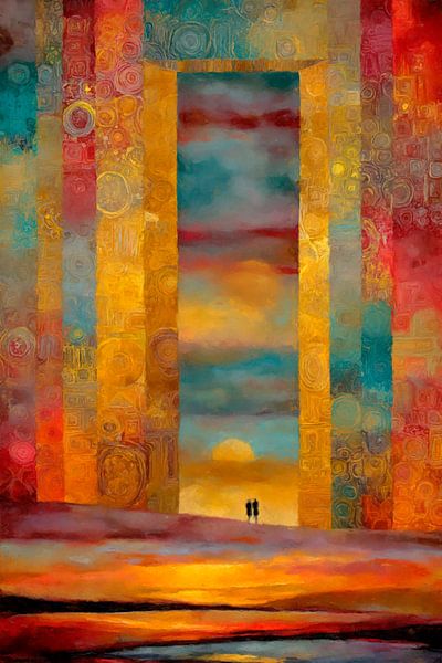 Das Tor bei Sonnenuntergang von Whale & Sons