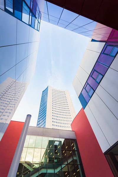 L'université et la tour de la ville de Leipzig par Werner Dieterich