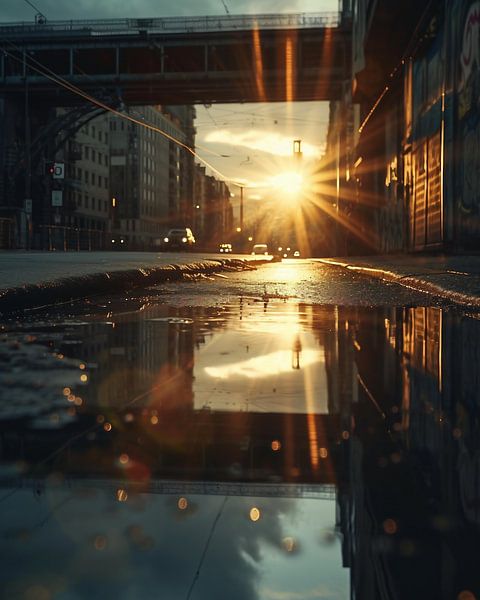 Berlin von fernlichtsicht