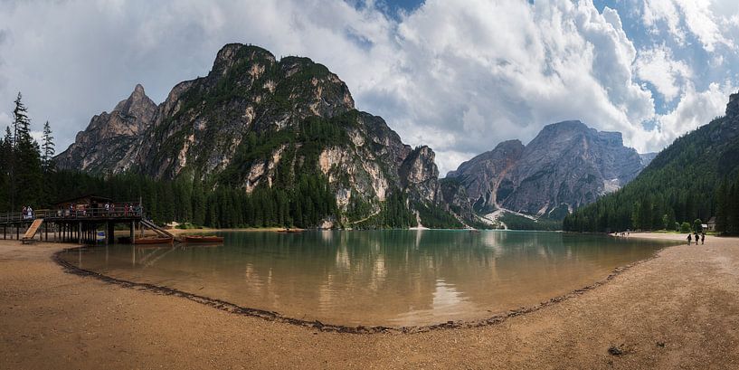 Braies Lake by Severin Pomsel