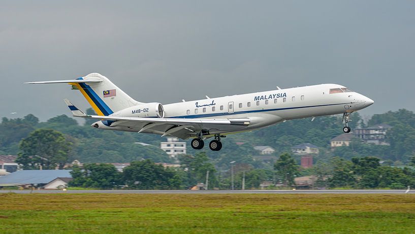 Royal Malaysian Air Force Bombardier Global Express. von Jaap van den Berg