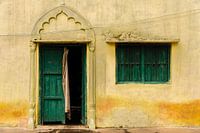 Geveltje in Orccha, India