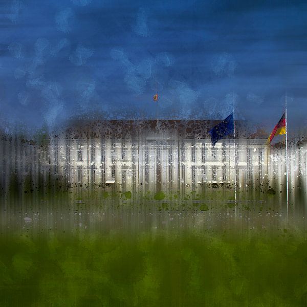 City-Art BERLIN Schloss Bellevue von Melanie Viola