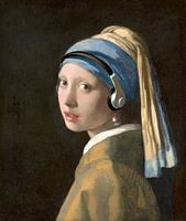 Das Mädchen mit den Perlenkopfhörern