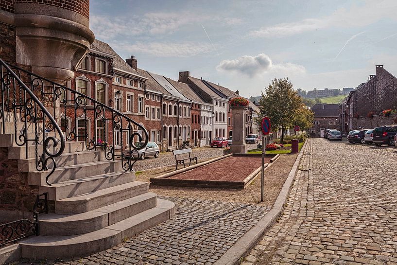 Dorfplatz Clermont sur Berwinne von Rob Boon