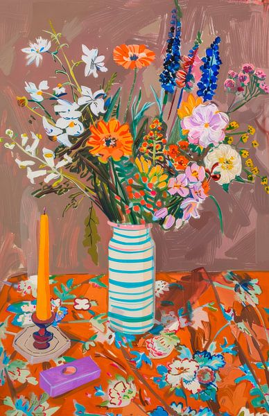 Bouquet de fleurs joyeux été 1 par studio snik.