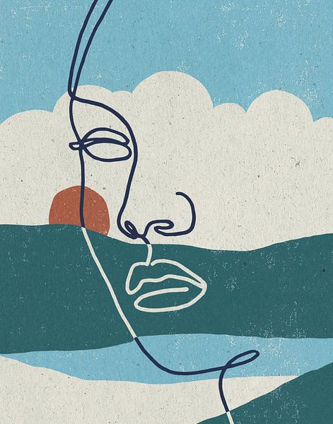 Mykonos II, Moira Hershey par Wild Apple