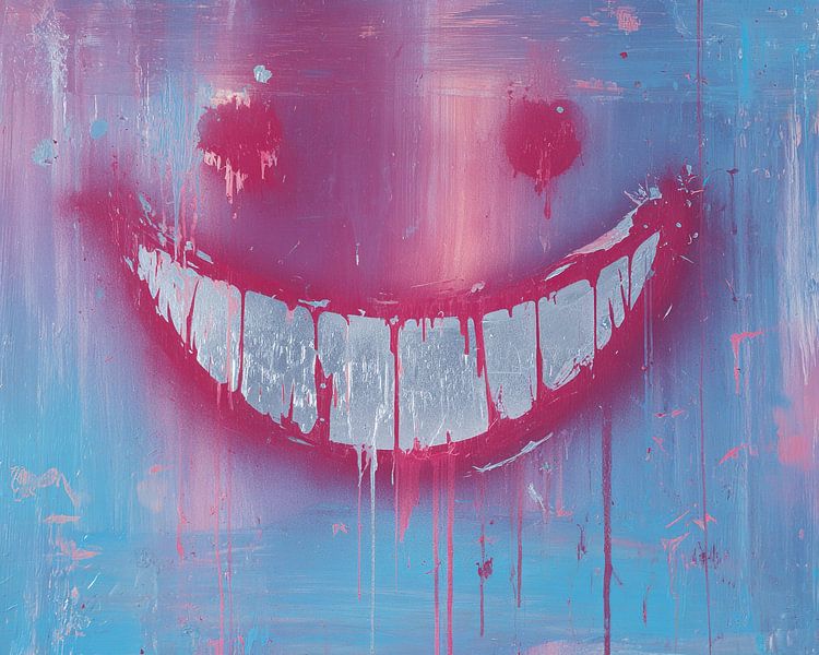 Big Grin in Colors by ARTEO Paintings
