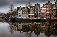 Blick auf den Zwanenburgwal in Amsterdam