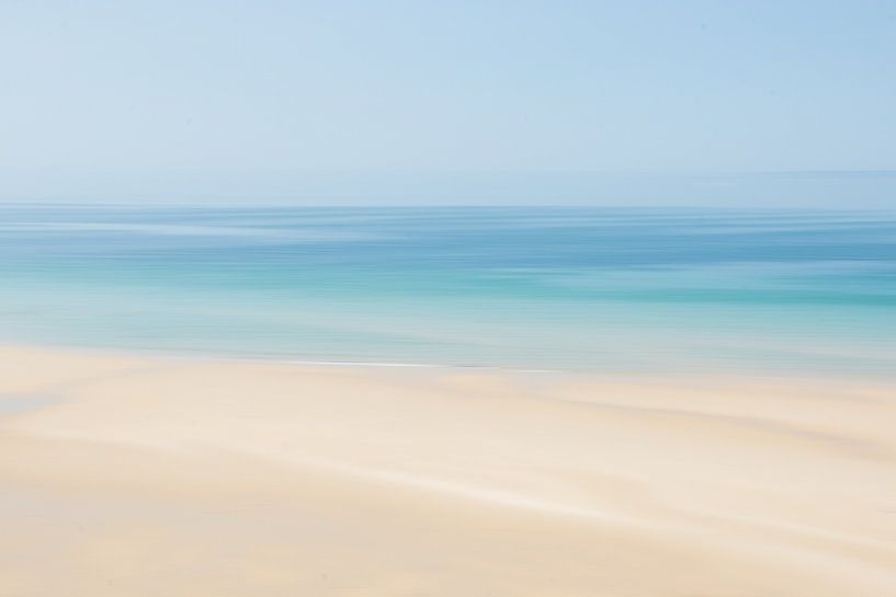 Photo abstraite de la plage et de la mer par Patrick Verhoef
