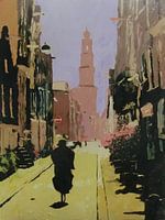 fietser in de Jordaan