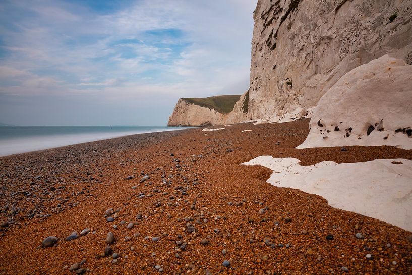 Chalkstone an der Küste von Südwestengland von Anneke Hooijer