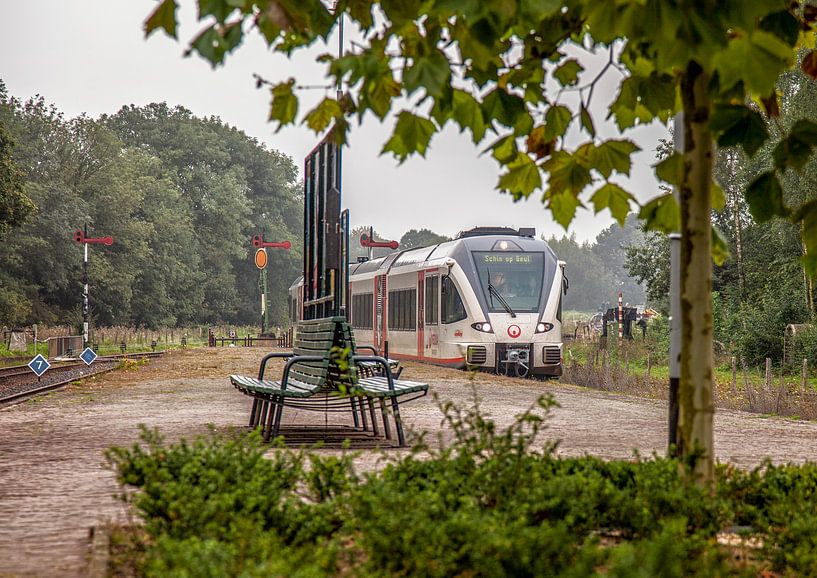Veoliatrein op Station Simpelveld von John Kreukniet