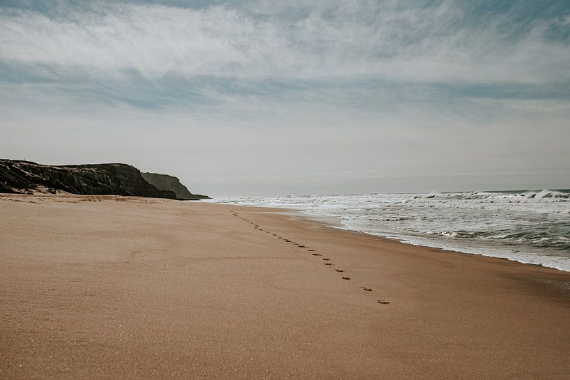 Fußspuren im Sand von FotoMariek