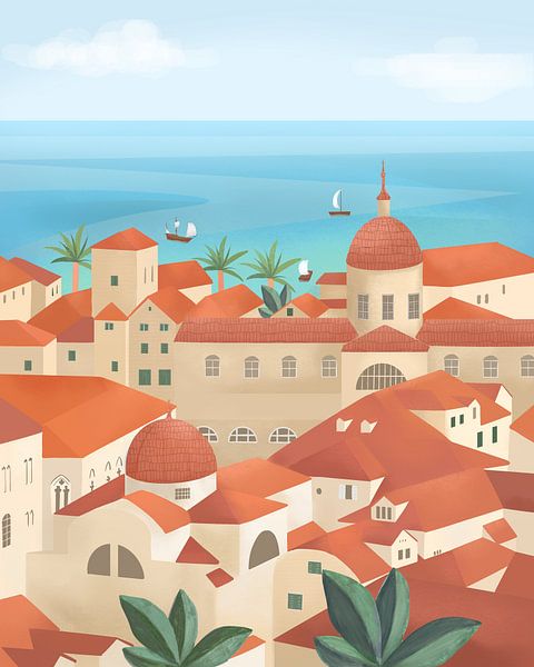 Dubrovnik Old Town by Petra Lizde