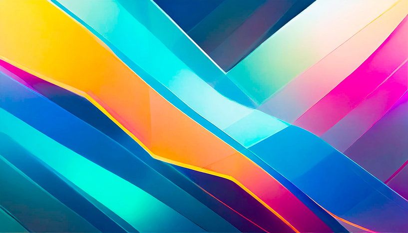 Des vagues avec des couleurs par Mustafa Kurnaz