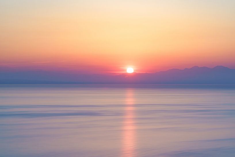 Lever de soleil sur Zakynthos (Grèce) par Monique van Helden