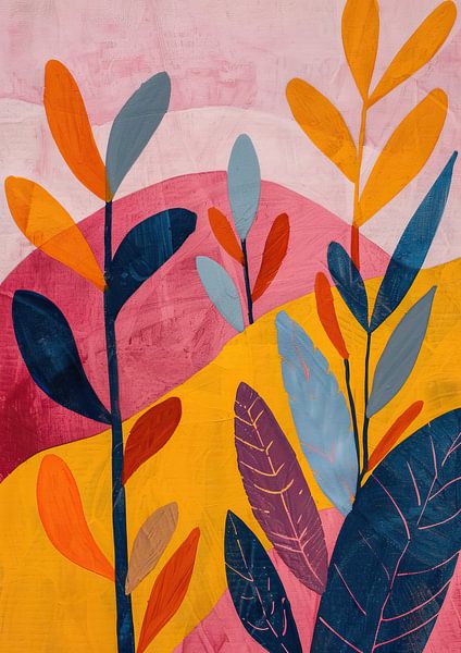 Abstraktes Kunstwerk von Moderne Kollektion