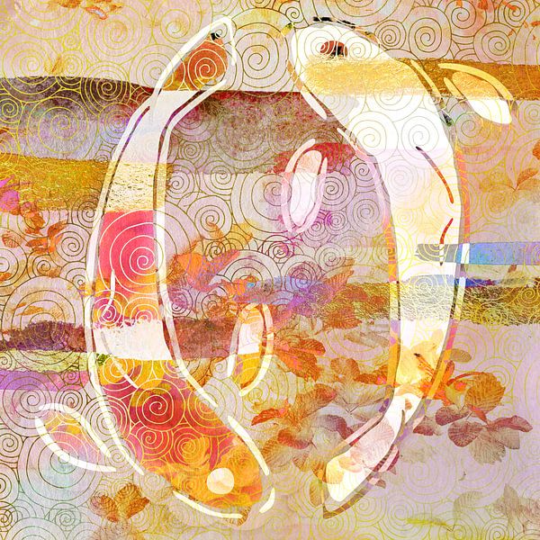 Yin Yang Koi by Jacky