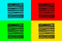 Vinyl albums as PopArt