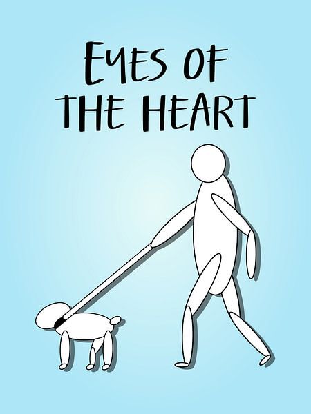 Augen des Herzens Illustration von Golden Haze Studio