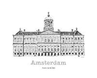 Amsterdamer Palast am Dam-Platz