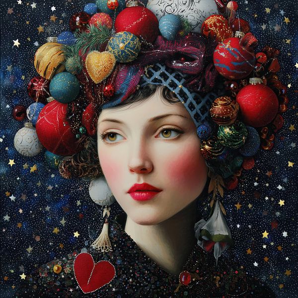 Boules de Noël | Cheveux pleins de boules de Noël par La collection ARTEO