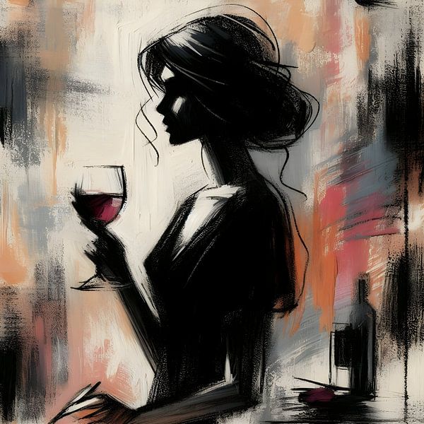 Wein und Stille von FoXo Art