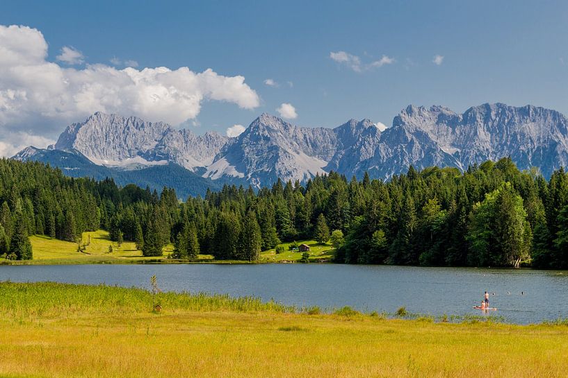 Wunderschöne Seenlandschaft am Wagenbruchsee von Oliver Hlavaty