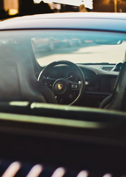 Porsche 911 992 steering wheel. by Sep Gelauff