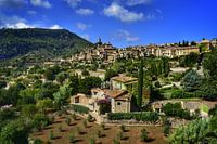 Valldemossa, a beautiful mountain village on the island of Mallorca (Spain)