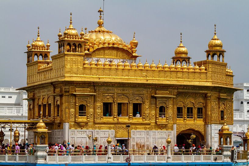 The Harmadir Sahib Golden Temple in Amritsar by Roland Brack