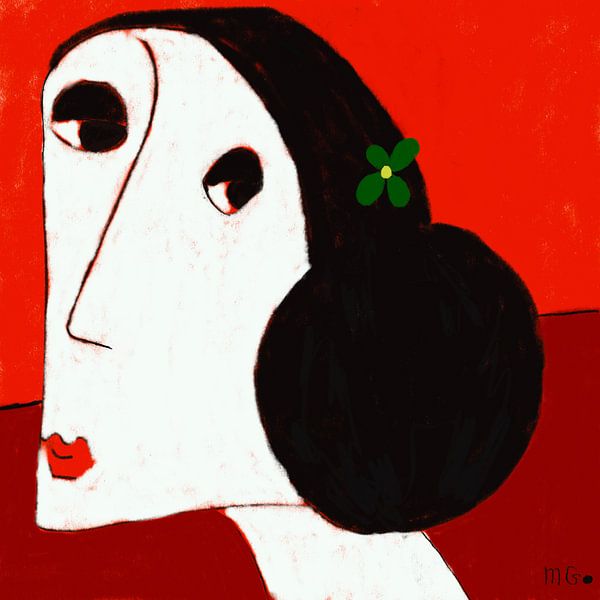 Frauen mit Dutt von Martin Groenhout