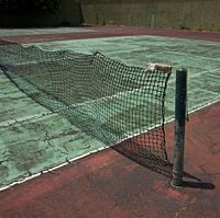 Abandoned Tennis Court (More Past VI)