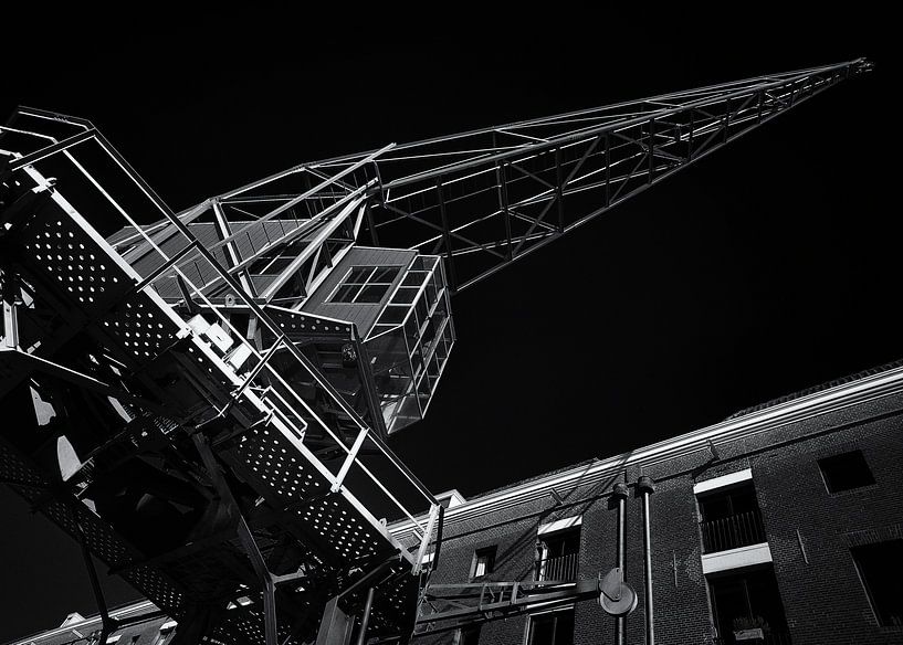 Hafenkran III von Remco Schoonderwoert