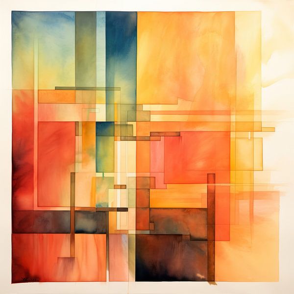 Abstrakte Kunst 134954 von Abstraktes Gemälde