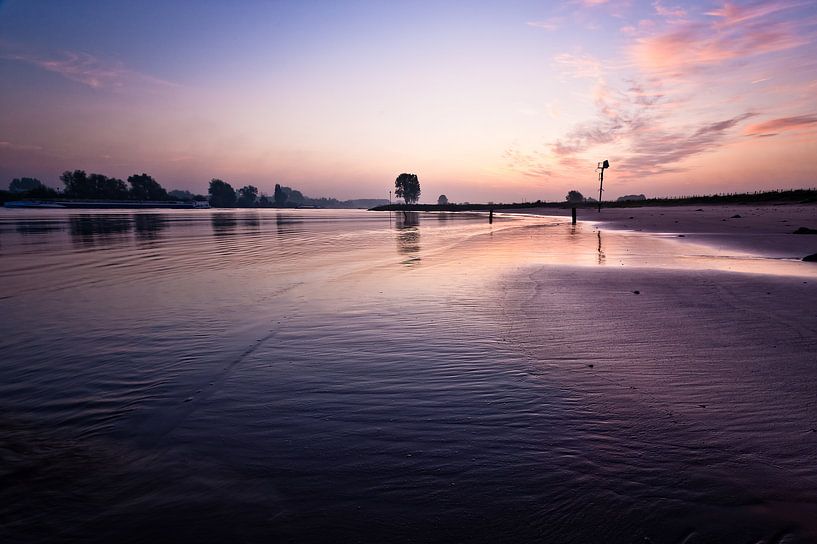 Sonnenaufgang Lekstrand bei Vianen von John Verbruggen