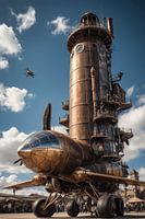Steampunk - Fluggerät - Flugturm