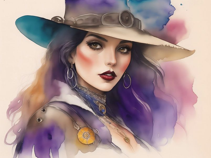 Wild West Cowgirl IV by DeVerviersBelgium