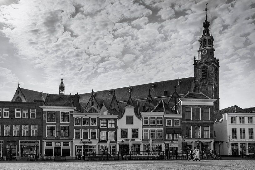 Historische Fassaden der Stadt Gouda von Rob Boon