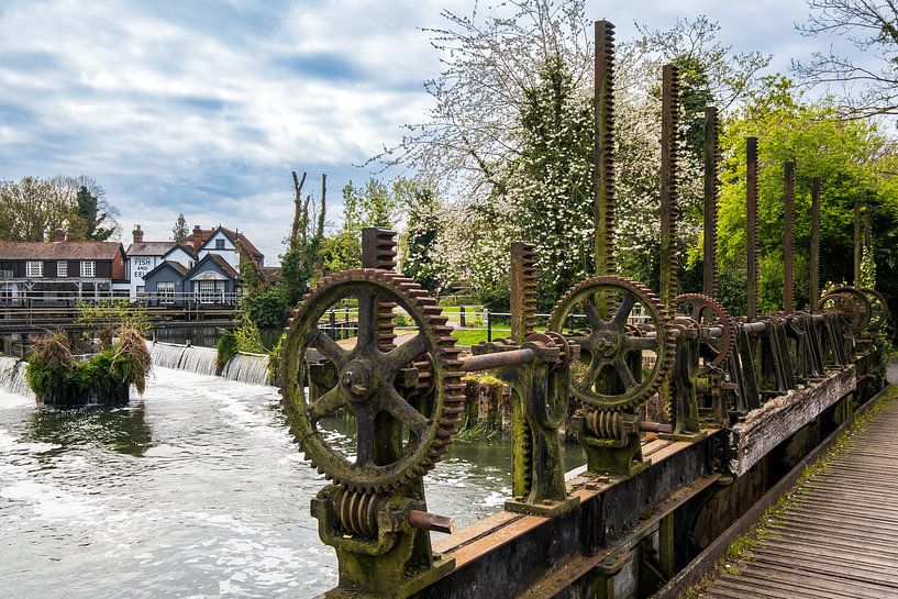 Pub Fish and Eels in Hoddesdon, England by Evert Jan Luchies