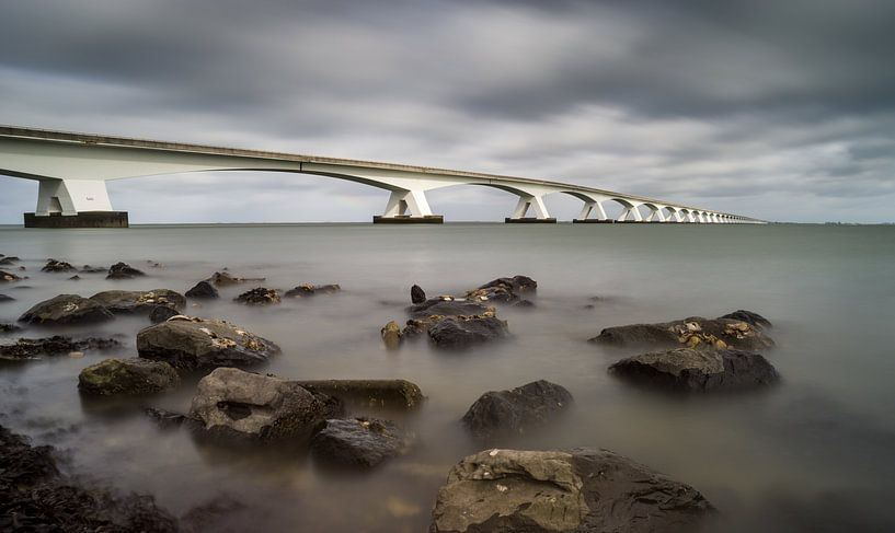 Zeeland Bridge by Jan Jongejan