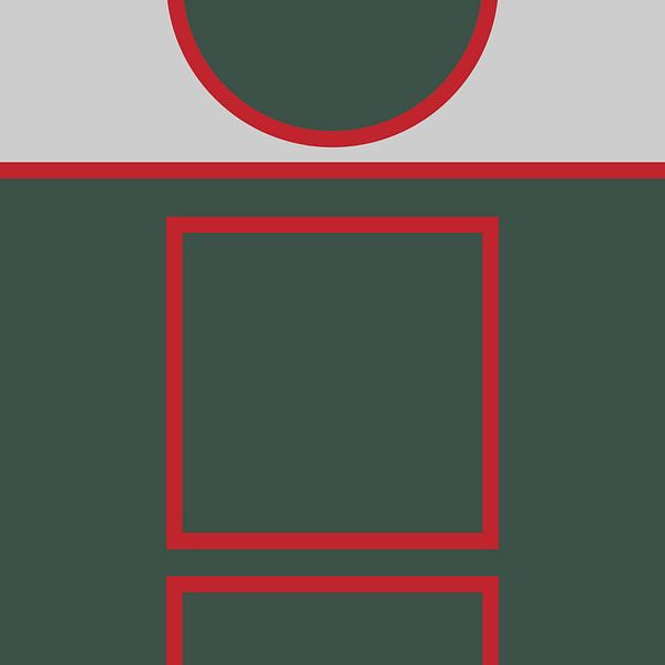 Japanische Kunst Abstrakt Modern von Mad Dog Art