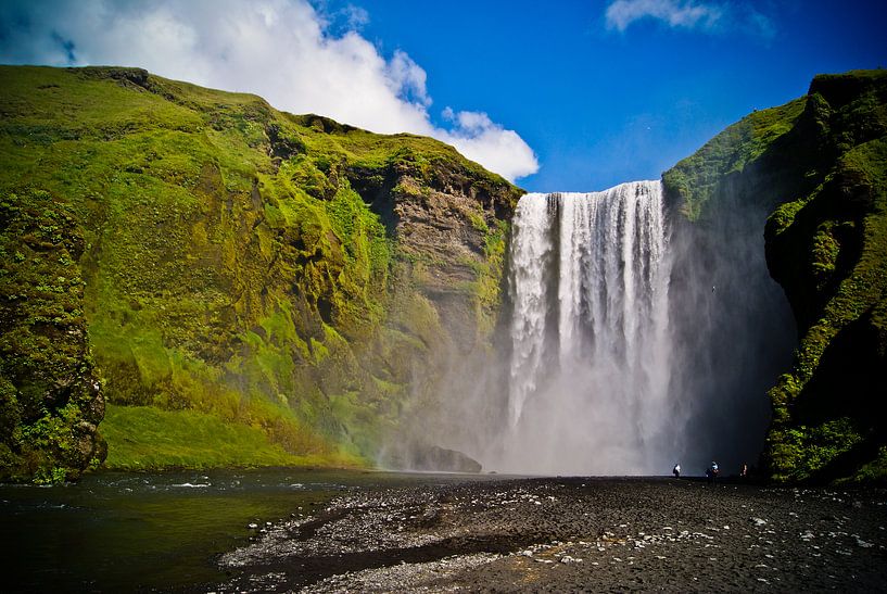 Skógafoss in IJsland van JDolky