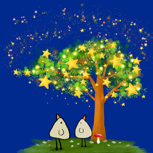 Sternennacht-Piepvogel von Marion Tenbergen