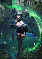 Anime Girl with Scythe