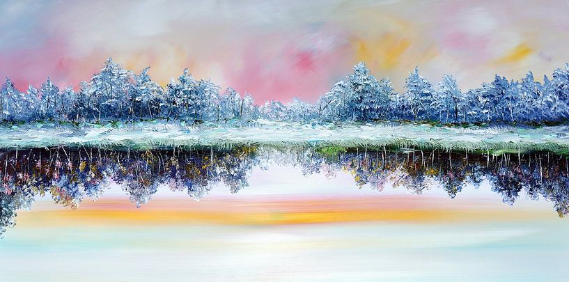 Doppelte Landschaft von Gena Theheartofart