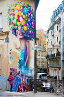 Straßenkunst am Canal Saint-Martin